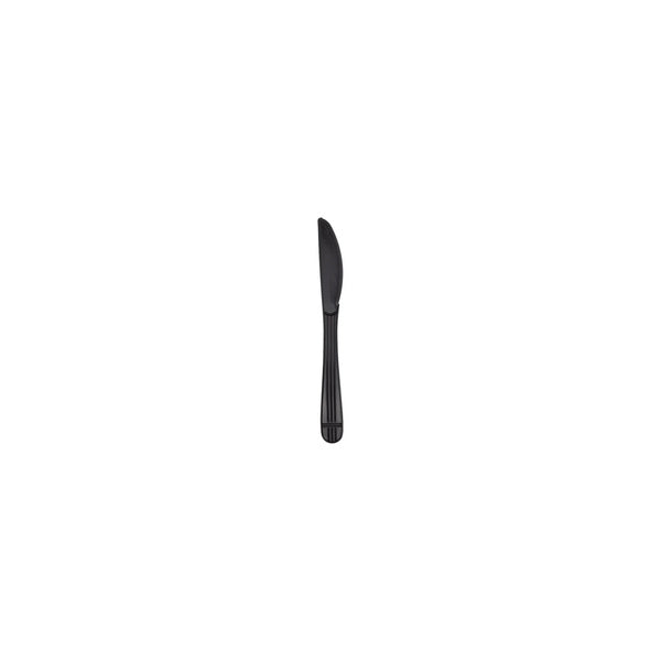 1000-PACK OF Knife Plastic Karat 1,000 ct PP Plastic Premium Extra Heavy Weight Knives, Black