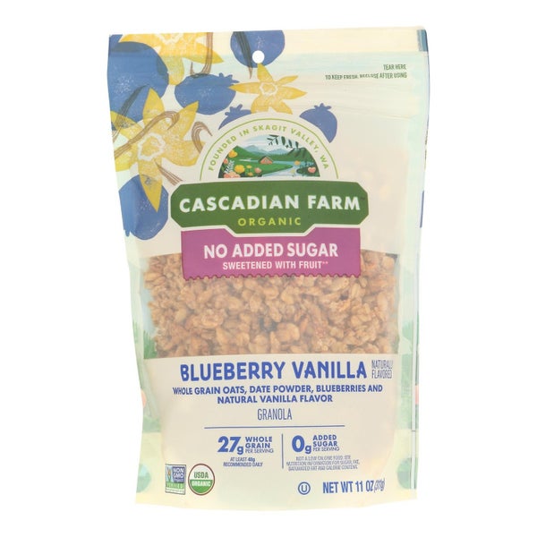 4-PACK OF SNACK GRANOLA BLUEBERRY VANILLA