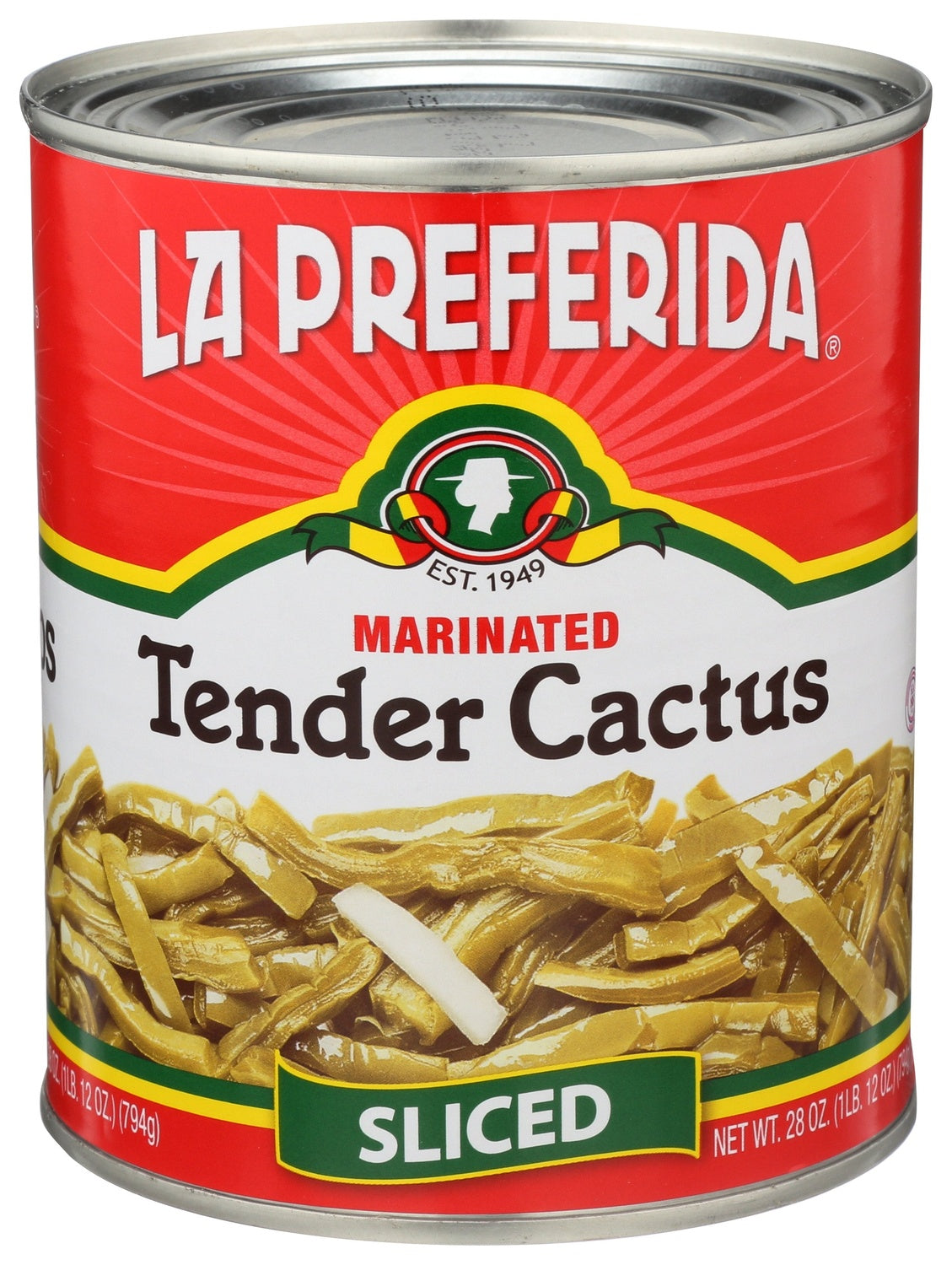 12-PACK OF CACTUS CANNED MARINATED SLICED