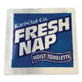 1000-PACK OF Kari-Out 6700305 Fresh Nap 7 in. x 5 in. Individually Wrapped Moist Towelettes - Citrus Scent (1000/Carton)