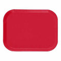 12 CT-PACK OF TRAY FIBERGLASS CAMBRO RED 6