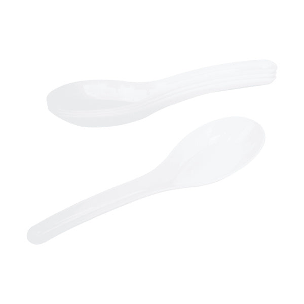 1000-PACK OF Spoon Soup Karat 1,000 ct Med-Heavy Weight Asian Soup Spoon, White