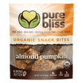 6-PACK OF Organic Snack Bites Almond Pumpkin Grain Free Paleo, Pure Bliss Organics