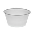 2400-PACK OF Container Plas Pactiv Corp. YS200 2 oz. Translucent Plastic Portion Cups - Perfect for Parties and Foodservice (2400 Count)