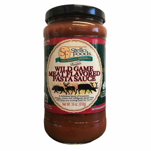12-PACK OF Sauce Wild Game Meat Flavored Rosie's, Stello Foods