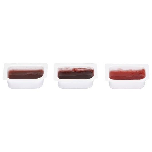 200-PACK OF Assorted Sugar Free Plastic Jelly Cups Smucker's, 200 - 0.375 OZ