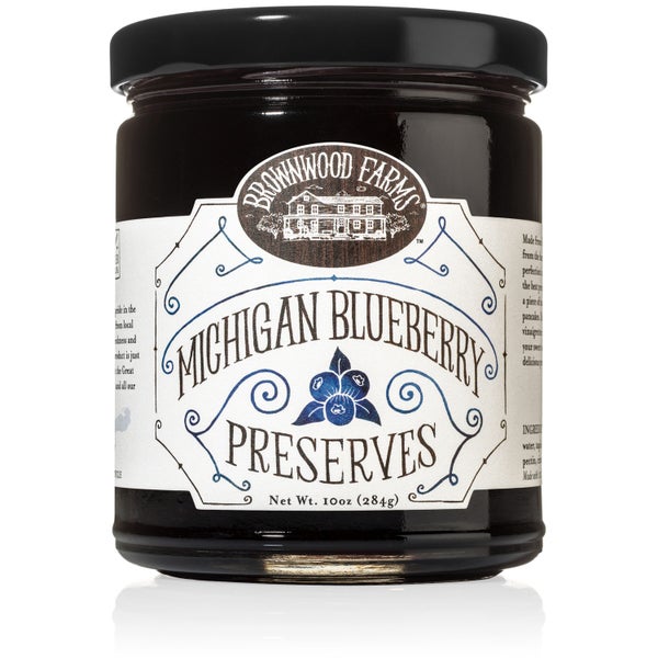 12-PACK OF Preserves Blueberry Michigan, Milo's Whole World Gourmet