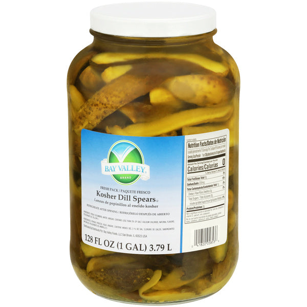 4-PACK OF PICKLE DILL KOSHER SPEAR