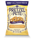 75-PACK OF Snack Pretzel Honey Mustard Mini Twist 100 calorie packs, Pretzel Pete