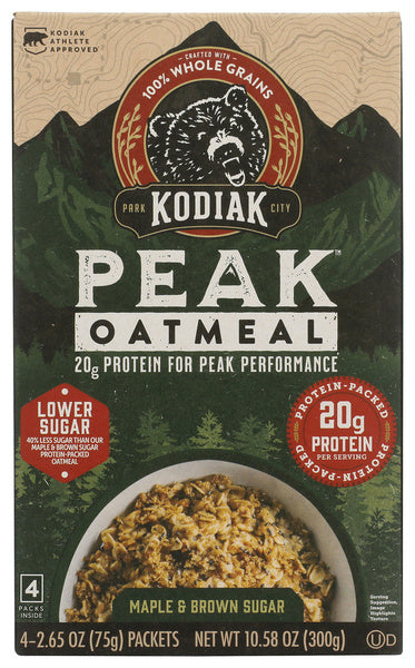 6-PACK OF Cereal Oatmeal Kodiak 10.58 oz