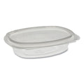 200-PACK OF Container Pet Pactiv Corp. EarthChoice 8 oz Clear Recycled PET Hinged Container - Perfect for Deli Operations (200 Count)