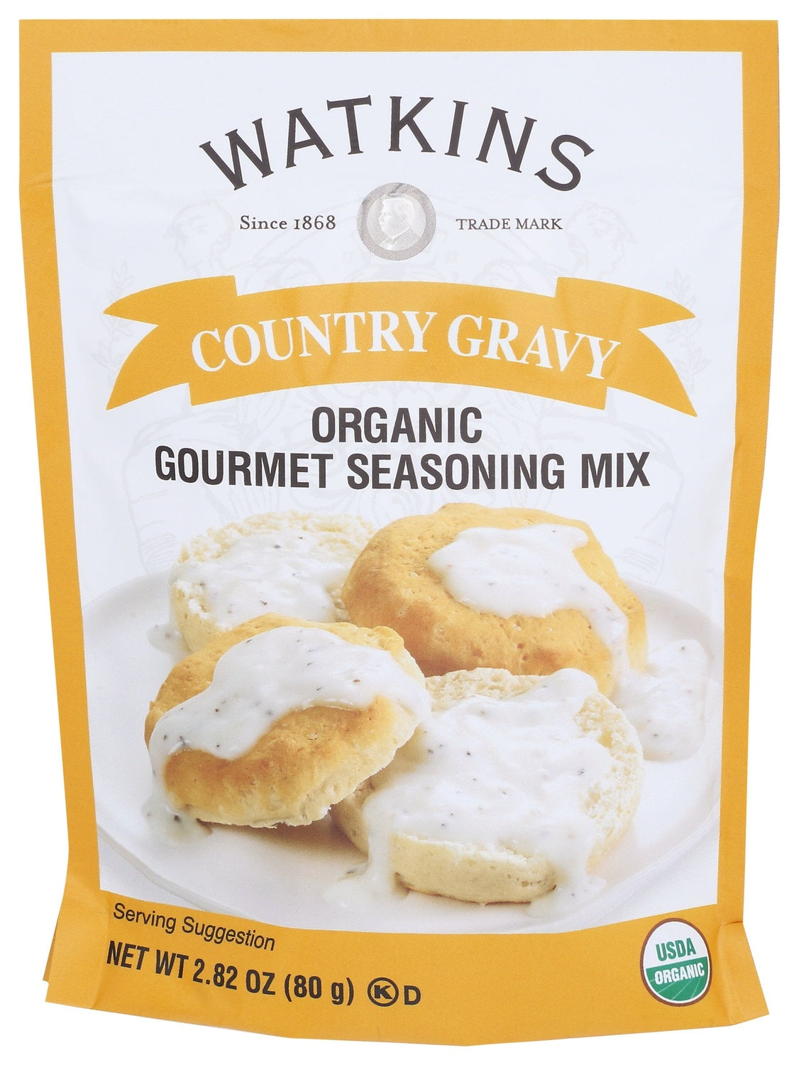 12-PACK OF SEASONING GRAVY ORGANIC GOURMET MIX