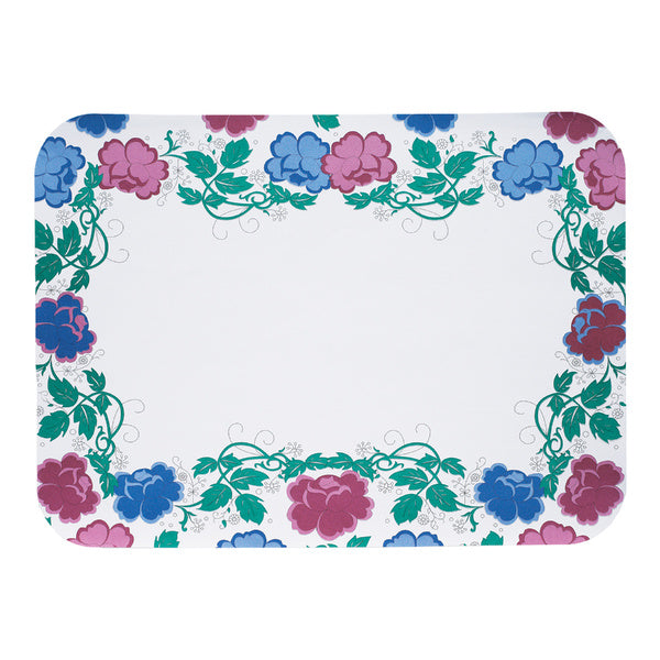 1000-PACK OF COVER TRAY PAPR GRDN BLOOM