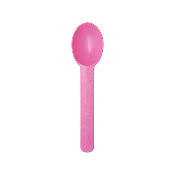 1000-PACK OF Spoon Dessert Karat Earth Heavy Weight Bio-Based Spoons, Pink - 1,000 pcs