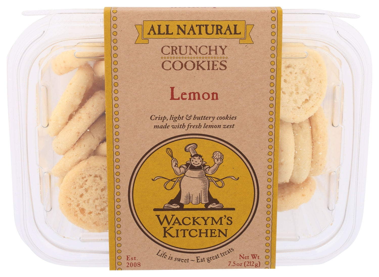 12-PACK OF COOKIE CRUNCHY LEMON