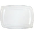2-PACK OF LID PLAS DOME CLR F/46 OZ 1C