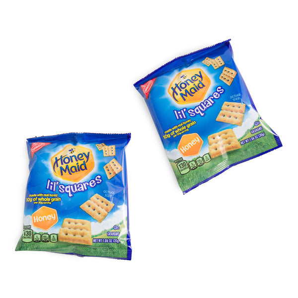 72-PACK OF CRACKER GRAHAM HNY MAID LI SQR