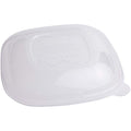 200-PACK OF CONTAINER TAKEOUT World Centric Compostable PLA Lids for 24-48oz Square Fiber Bowls | 200 count