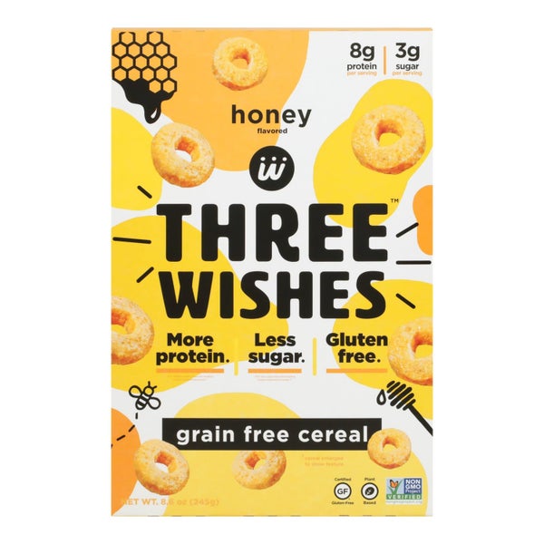 6-PACK OF Cereal Honey Three Wishes 8.6 oz