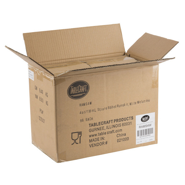 12 CT-PACK OF RAMEKIN MELAMINE RIBSQ W 4OZ