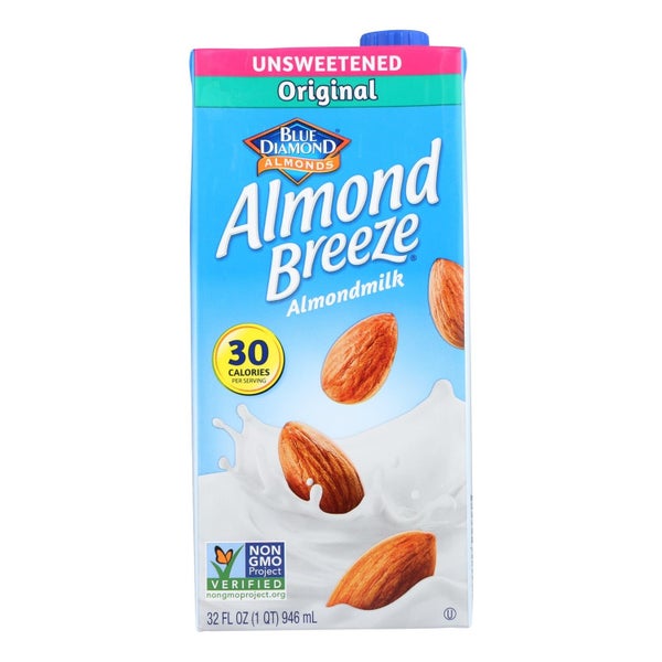 12-PACK OF MILK ALMOND UNSWEETENED ORIGINAL