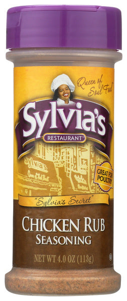 12-PACK OF SEASONING RUB CHICKEN RUB 4 OUNCE - CASE OF 12