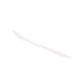 1000-PACK OF Knife Plastic Karat 1,000 ct PS Plastic Medium Weight Knives Bulk Box, White