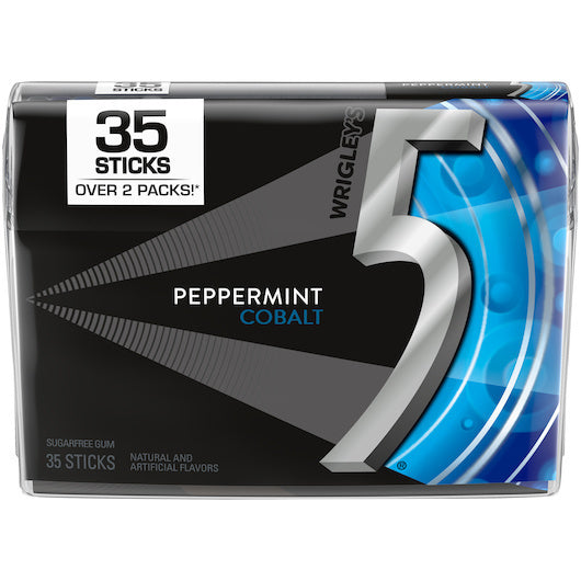 48-PACK OF Five 3Stick Cobalt Wrigley, 8 - 6 - 35 Pc