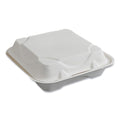 200-PACK OF Container Cmpstbl Eco-Products Vanguard 9x9x3 Inch Renewable Sugarcane Clamshells - Eco-Friendly and Compostable (200 Count)