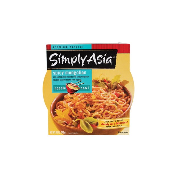 6-PACK OF NOODLE ASIAN MONGOLIAN