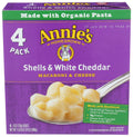 4-PACK OF PASTA NOODLE SHELLS AND WHITE CHEDDAR