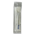 500-PACK OF Cutlery Set Convenient 3-Piece Utensil Set - Fork, Napkin, and Salt Packet - Perfect for Events and To-Go Meals - White (500/Carton)