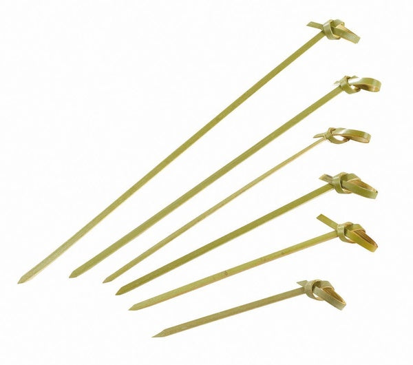 20-PACK OF PICK BAMBOO KNOT 4.7IN