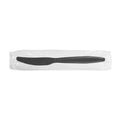 1000-PACK OF Knife Plastic Karat 1,000 ct PP Plastic Heavy Weight Knives Wrapped, Black