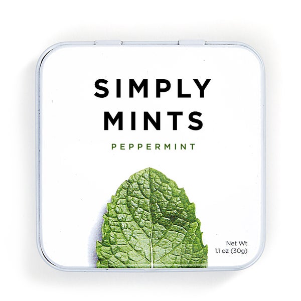 12-PACK OF Candy Mints Peppermint, Simply Gum