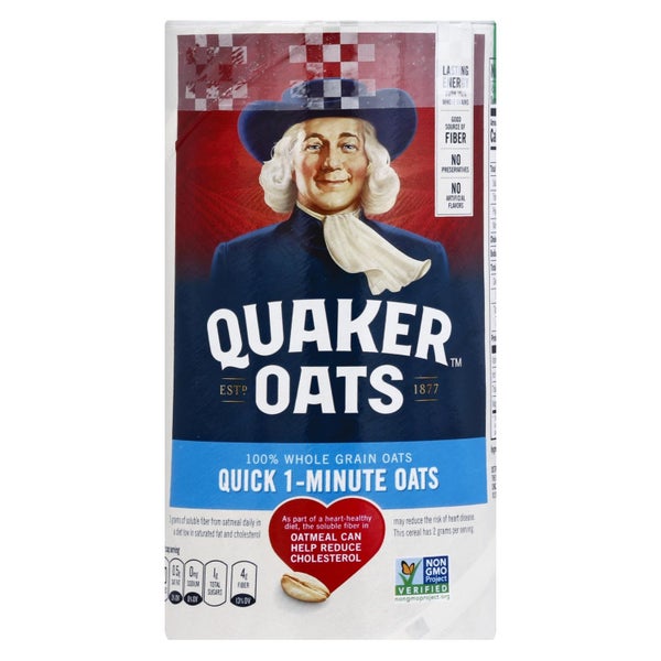 12-PACK OF Cereal Oatmeal Quaker 18 oz