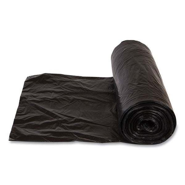 150-PACK OF Liner Trash Inteplast Group VALH3860K22 Heavy-Duty 60 Gallon Black Can Liners - 38 x 58 Inches - 150 Count