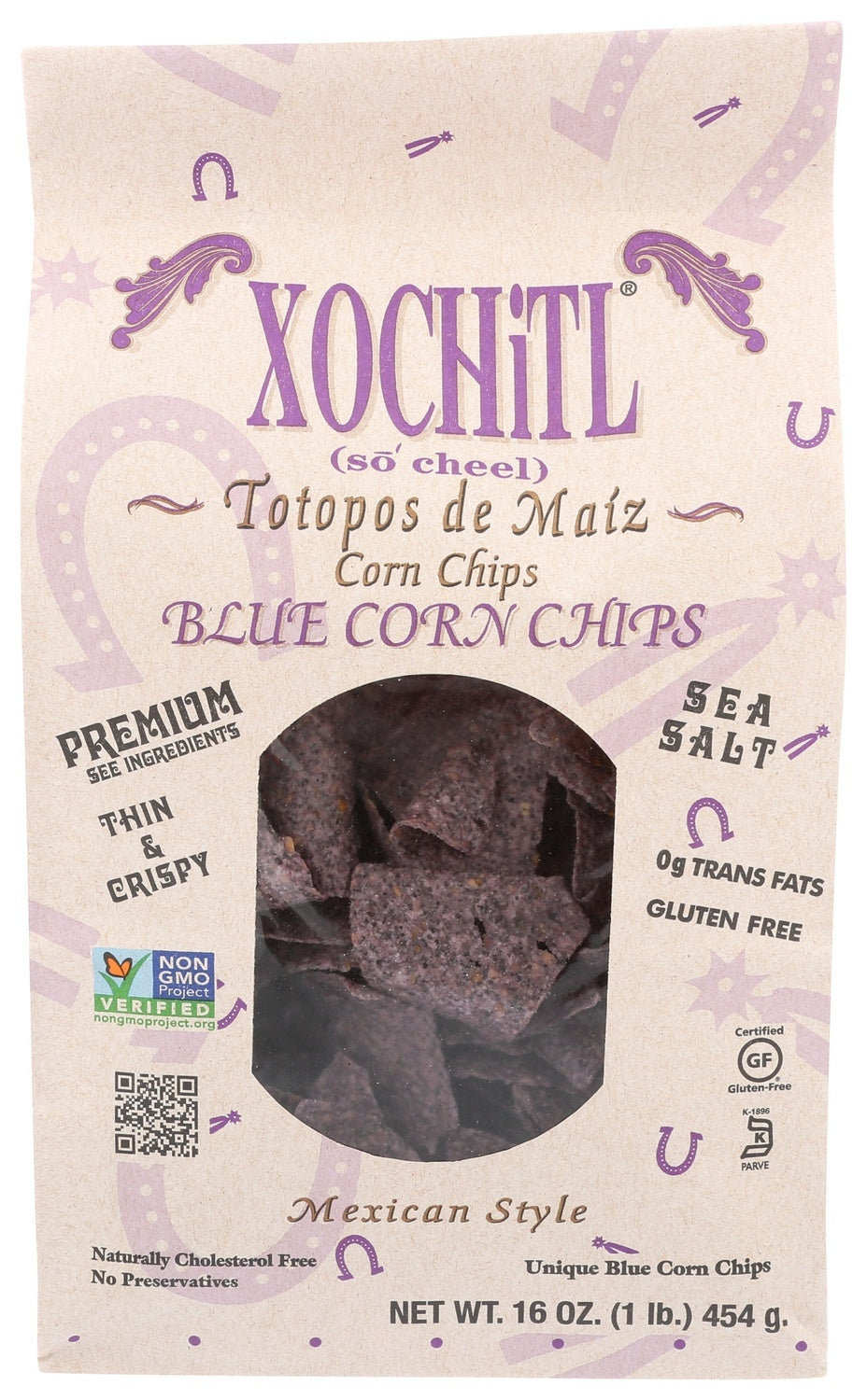 9-PACK OF SNACK CHIP BLUE CORN, SEA SALT