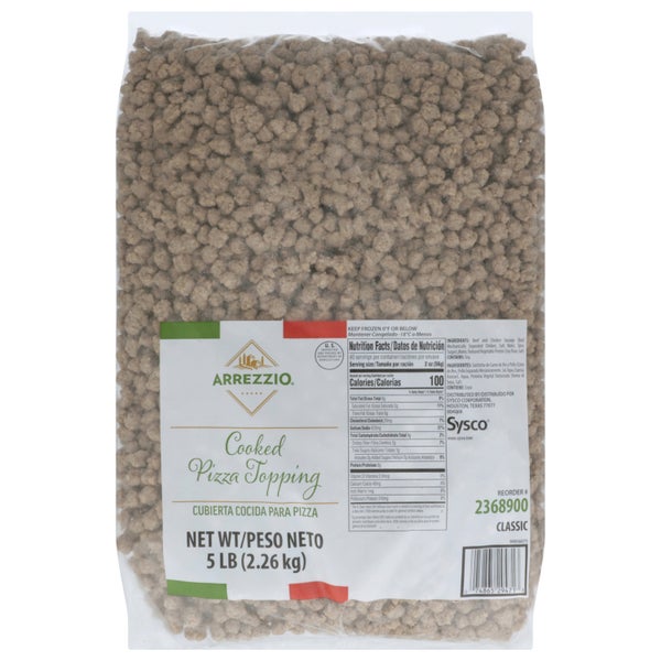 5LB-PACK OF TOPPING PIZZA BF/CHK CKD 48Z