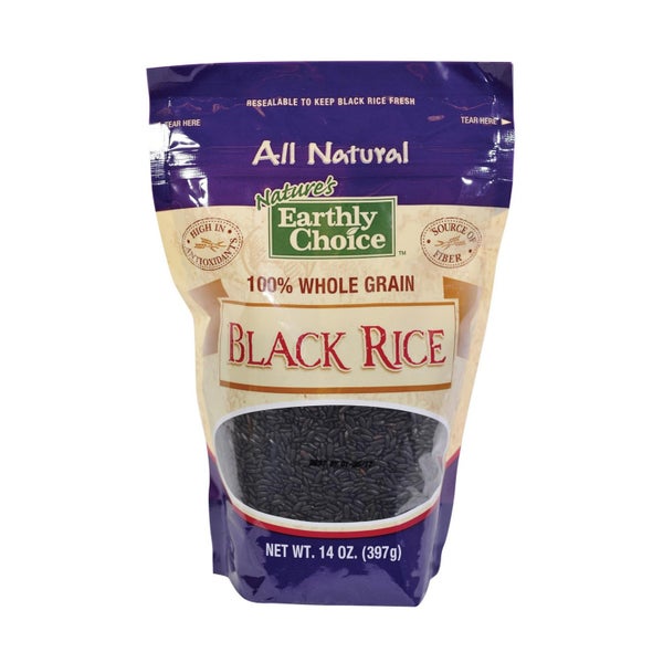 6-PACK OF Rice Blk Black Nature's Earthly Choice 14 oz