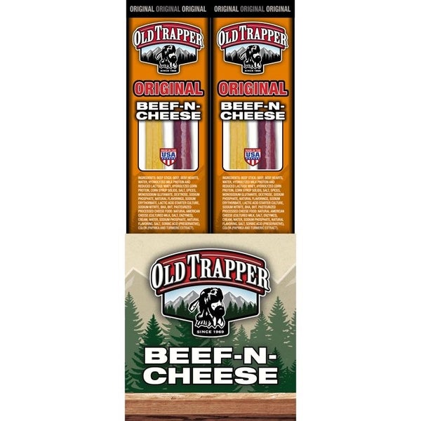 14-PACK OF BEEF STICK ORIGINAL WITH CHEESE