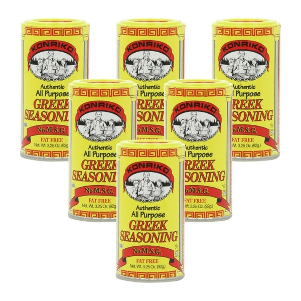 6-PACK OF Seasoning Greek Konriko 2.5 oz