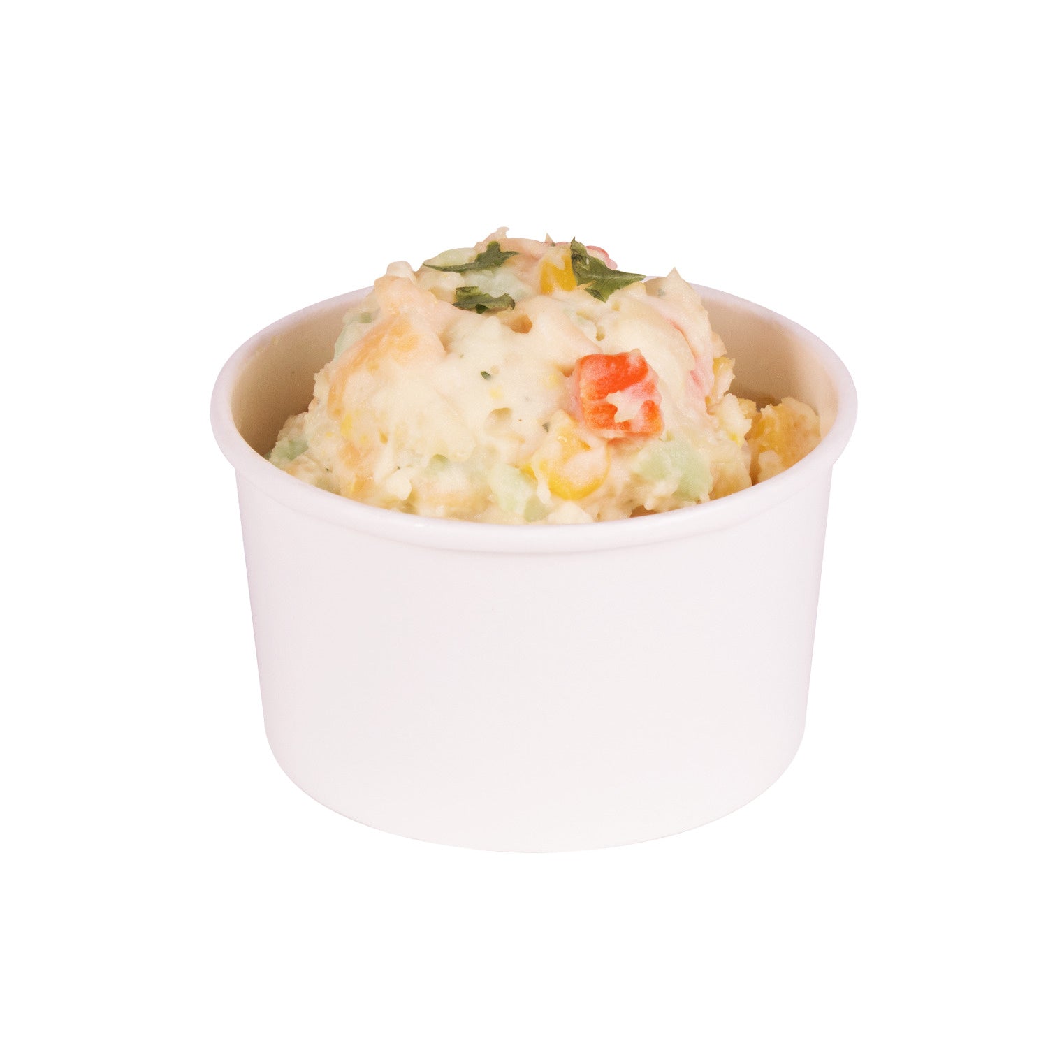 1000-PACK OF Container Takeout Karat 1,000 ct 5 oz Paper Food Containers | 87 mm | White