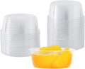 500-PACK OF Container Plastic Karat [500 Pack - 8oz] Deli Containers, Recyclable PET Food Containers, Plastic Deli Cups (117 mm)