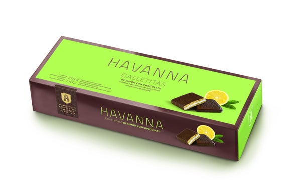 15-PACK OF Cookies Lemon Covered in Chocolate Box x 6, Havanna USA