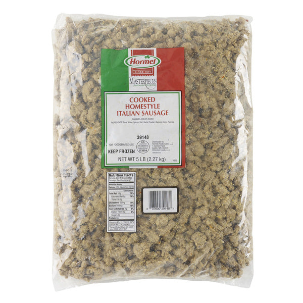 5 LB-PACK OF SAUSAGE ITALIAN CHNK HOMESTYLE