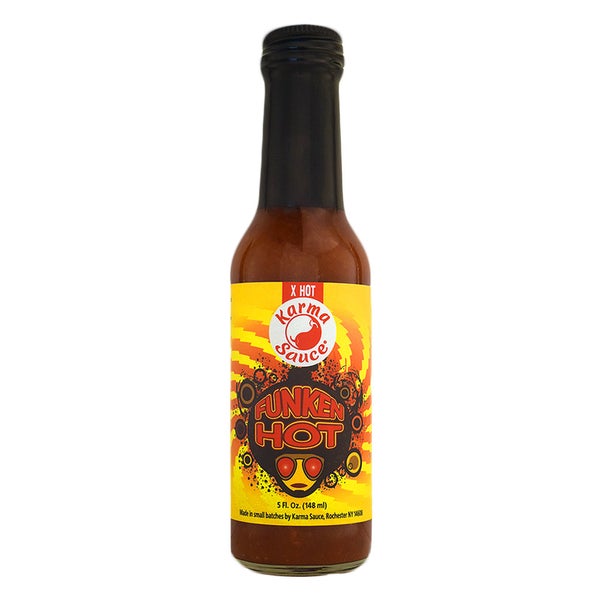 6-PACK OF Sauce Pepper 7 Brown Hot Funken, Karma Sauce