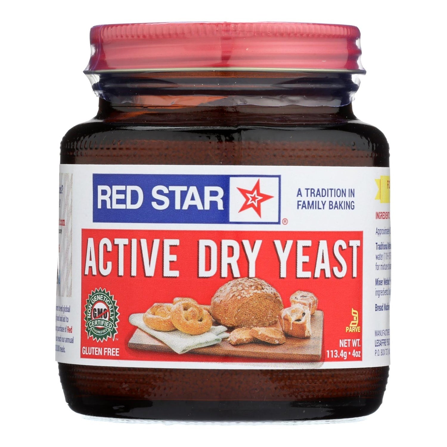 12-PACK OF YEAST ACTIVE ALL NATURAL