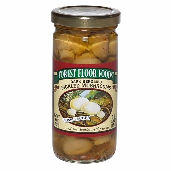12-PACK OF Mushrooms Dark Bergamo, Forest Floor Foods