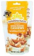 6-PACK OF NUT CASHEW SPRINKLING OF SEA SALT